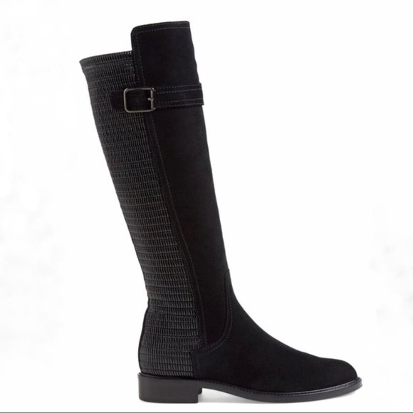 $600 Aquatalia Gael Weatherproof Riding Boot - Picture 1 of 1